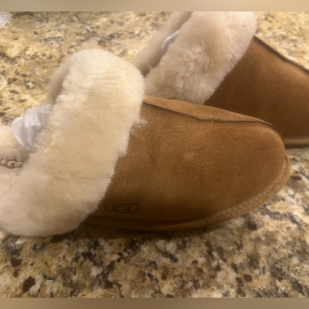 UGG Chestnut Sheepskin Slippers